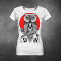 Owl Skull Ladies T-Shirt