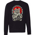 Rebel Cat Backprint Sweatshirt